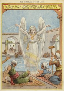 I miracoli di Cristo: malati in attesa del movimento dell
