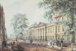 Emmanuel College, Cambridge, visto da St. Andrew