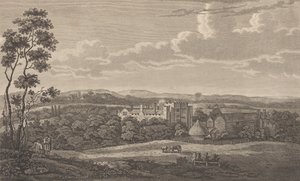 Castello di Hever nella contea di Kent, dalla Storia e Topografia di Edward Hasted da Richard Bernard Godfrey