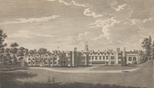 Knole, vicino a Sevenoke, nella contea di Kent, un tempo un palazzo appartenente all