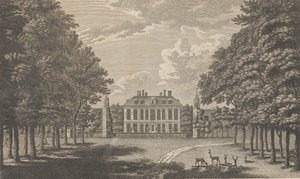 Langley Park, vicino a Beckenham nel Kent, da The History and Topographical di Edward Hasted, 1776 da Richard Bernard Godfrey