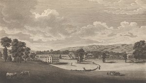 Preston Hall ad Aylesford, nella contea di Kent, da The History and... di Edward Hasted da Richard Bernard Godfrey