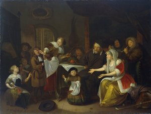 La festa di San Nicola da Richard Brakenburg