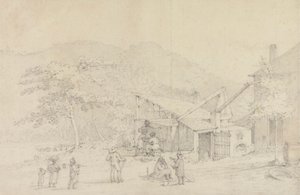 Preparativi per il campo, Trinidad da Richard Bridgens