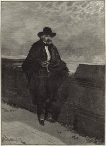 Una Notte di Luna a Chelsea (incisione) da Richard Caton II (after) Woodville