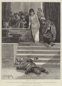 "Cleopatra," di H Rider Haggard (incisione) da Richard Caton II (after) Woodville