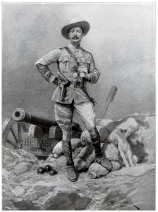 Maggior Generale Robert Baden Powell 1857-1941, 1900 da Richard Caton II Woodville
