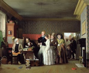 Il Matrimonio del Marinaio, 1852 da Richard Caton Woodville