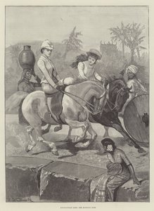 Vita anglo-indiana, la cavalcata mattutina