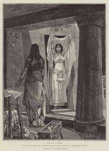 Cleopatra, di H Rider Haggard da Richard Caton Woodville junior