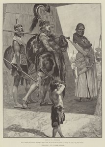 Cleopatra, di H Rider Haggard da Richard Caton Woodville junior