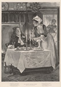 Il pranzo di Natale di Sua Eccellenza da Richard Caton Woodville junior