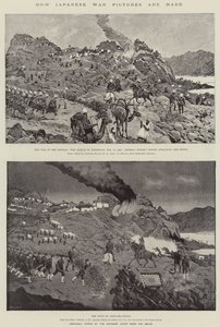 Come vengono realizzate le immagini di guerra giapponesi da Richard Caton Woodville junior