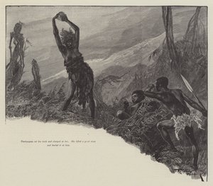 Nada il Giglio, di H Rider Haggard da Richard Caton Woodville junior