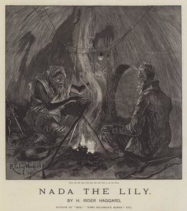 Nada il Giglio, di H Rider Haggard da Richard Caton Woodville junior