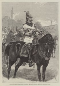 Principe Enrico di Battenberg, in uniforme della Garde-du-Corps della Cavalleria della Casa Prussiana