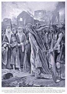 Prigionieri davanti alla regina Ethelred, anni 