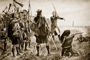 La battaglia del Quebec, 1759, illustrazione da 