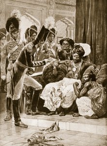 I Britannici a Ceylon, illustrazione da 