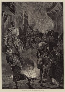 Il colera al Cairo, la gente che lascia Boulak