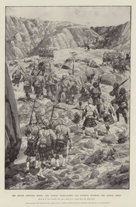 La rivolta della frontiera indiana, gli Highlanders di Gordon e i Gurkha che assaltano il crinale di Dargai