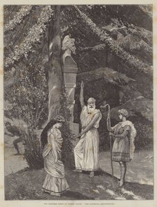 Le commedie pastorali a Coombe House, La fedele pastorella da Richard Caton Woodville junior