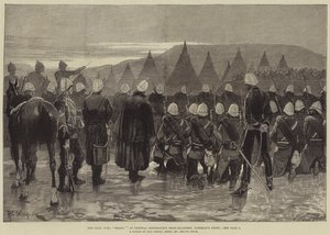 La guerra Zulu, Pronti! al quartier generale del generale Newdigate, Landman