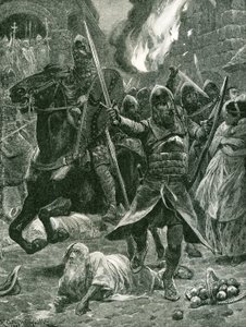 Il risultato del riconoscimento di Guglielmo I, Giorno di Natale, 1066 da Richard Caton Woodville junior