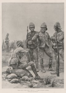 Tu indossi una pelle di leone! toglila! Un boero in uniforme britannica da Richard Caton Woodville junior