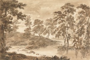 Paesaggio boschivo da Richard Cooper the Younger
