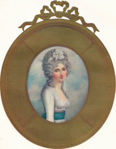 Ritratto in miniatura di Katherine, Lady Manners, poi Lady Huntingtower, 1787, 1907 da Richard Cosway