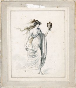 Ritratto di Lady Emma Hamilton da Richard Cosway