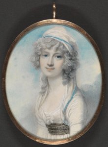 Ritratto di una giovane donna da Richard Cosway