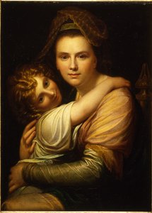 Ritratto della moglie e della figlia dell