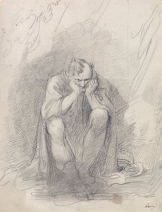 Timone di Atene davanti alla sua caverna da Richard Cosway