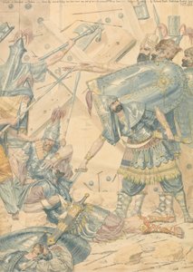 Morte di Abimelech a Thebez da Richard Dadd