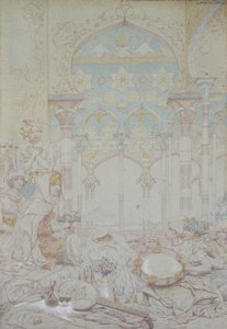 Fantasia in un harem egiziano, 1865 da Richard Dadd