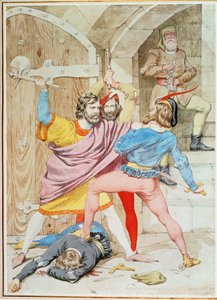 La Morte di Riccardo II, 1852 da Richard Dadd