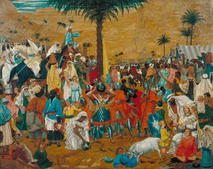 La fuga in Egitto da Richard Dadd