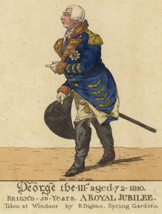 Re Giorgio III da Richard Dighton