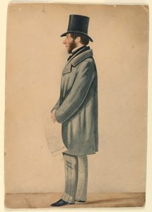 Ritratto di uomo sconosciuto da Richard Dighton