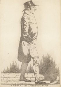 Thomas Richardson; Un amico in Lombard Street da Richard Dighton