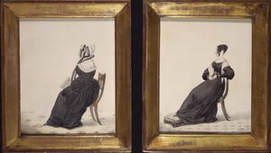 Due ritratti di vedove, 1837