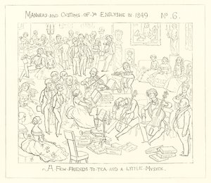 1849, Alcuni amici per il tè e un po