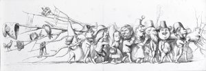 Visitatori francesi alla Grande Esposizione, 1851 da Richard Doyle