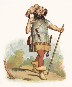 Illustrazione per Jack il Cacciatore di Giganti da Richard Doyle