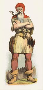 Illustrazione per Jack il cacciatore di giganti da Richard Doyle