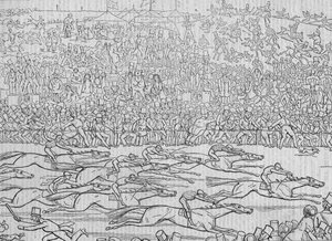 Usi e costumi degli inglesi Nuova Serie No. 8: Il giorno del Derby 1849 da Richard Doyle