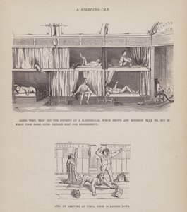 Pagina da Il tour americano dei signori Brown, Jones e Robinson da Richard Doyle