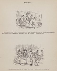 Pagina da Il tour americano dei signori Brown, Jones e Robinson da Richard Doyle